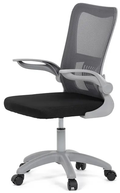 Autronic BONTEC Detská stolička, výškovo nastaviteľná, šedá sieťovina, KA-K2008 GREY Farba: Ružová