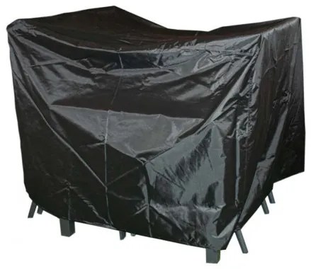 Doppler Ochranný obal na stôl 180 x 100 cm + 4 stohovacie, polohovacích kresiel