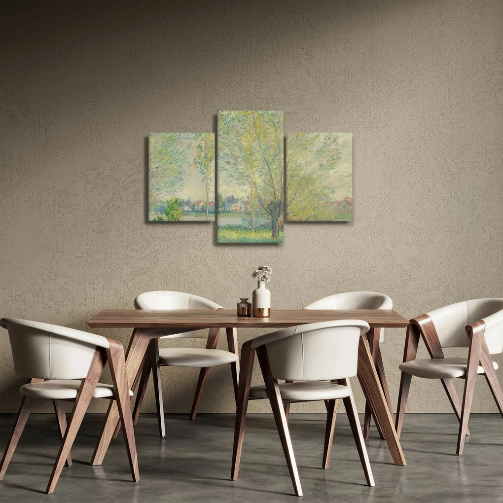 Obraz - Claude Monet, The Willows, reprodukcia (90x60 cm)