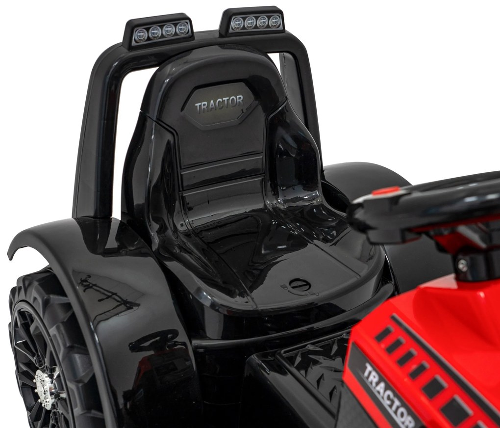 Akumulátorový traktorový buldozér RAMIZ G320 - červený