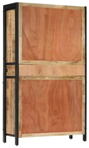 vidaXL Komoda 100x40x175 cm masívne mangovníkové drevo-