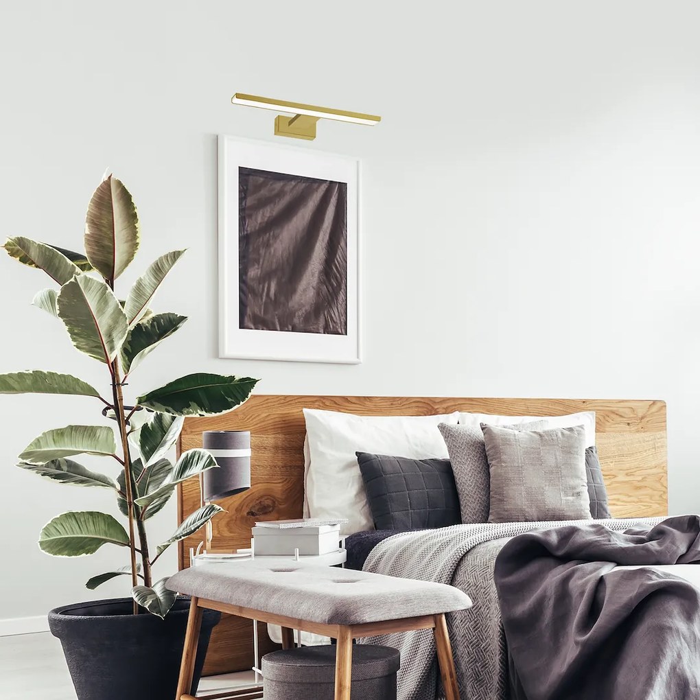 Nástenné LED svietidlo Pinto, 1x LED 7w, 3000k, (30 cm), g