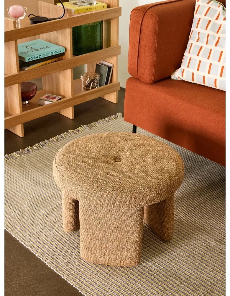 Knižnica v dekore duba v prírodnej farbe 120x70x32 cm Momentum – Hübsch