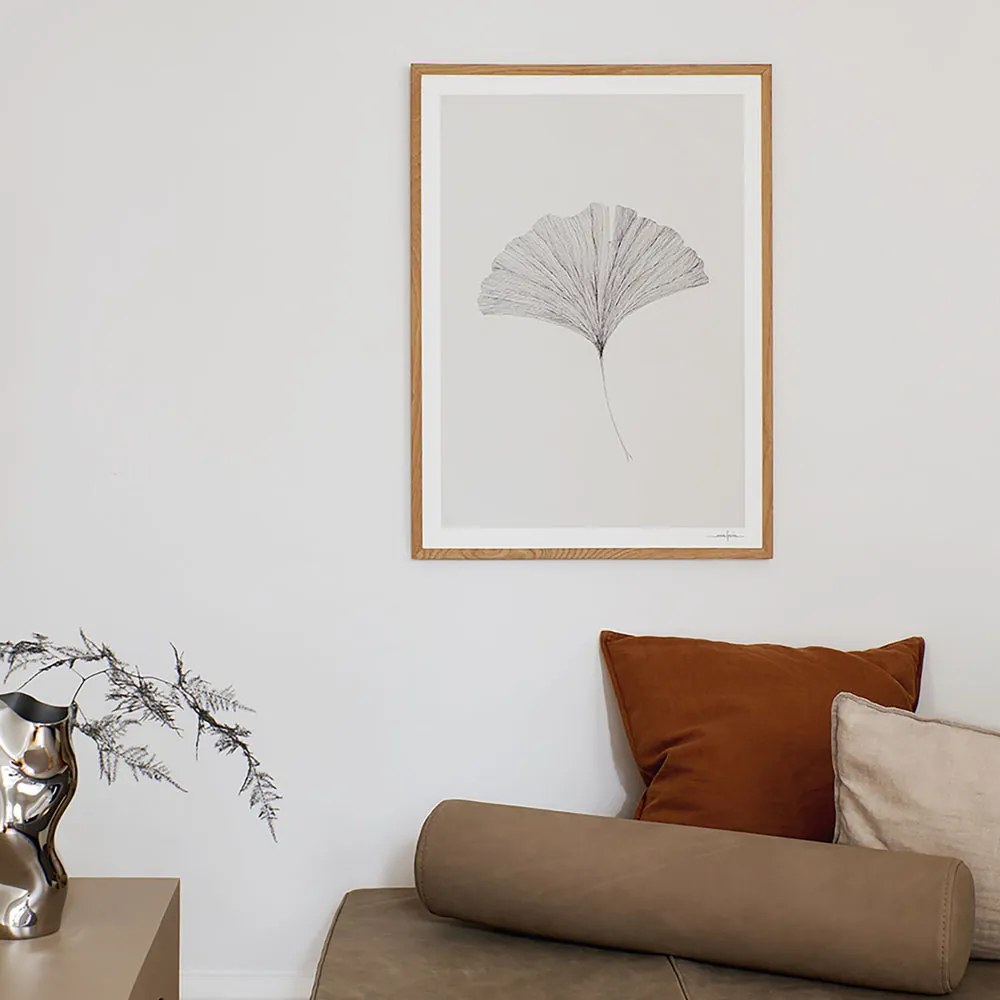 Moikka Plagát Ginkgo Leaf by Ana Frois A4 (21x27cm)