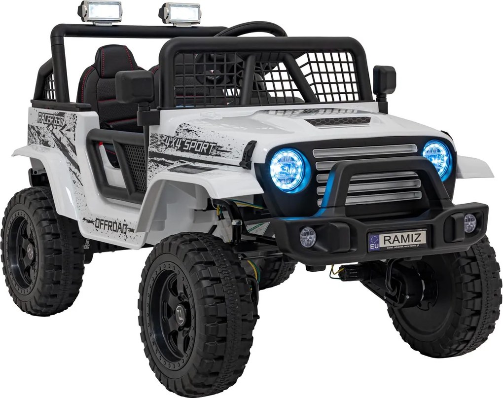 Ramiz Vozidlo OFF ROAD 4x4 SPORT biele