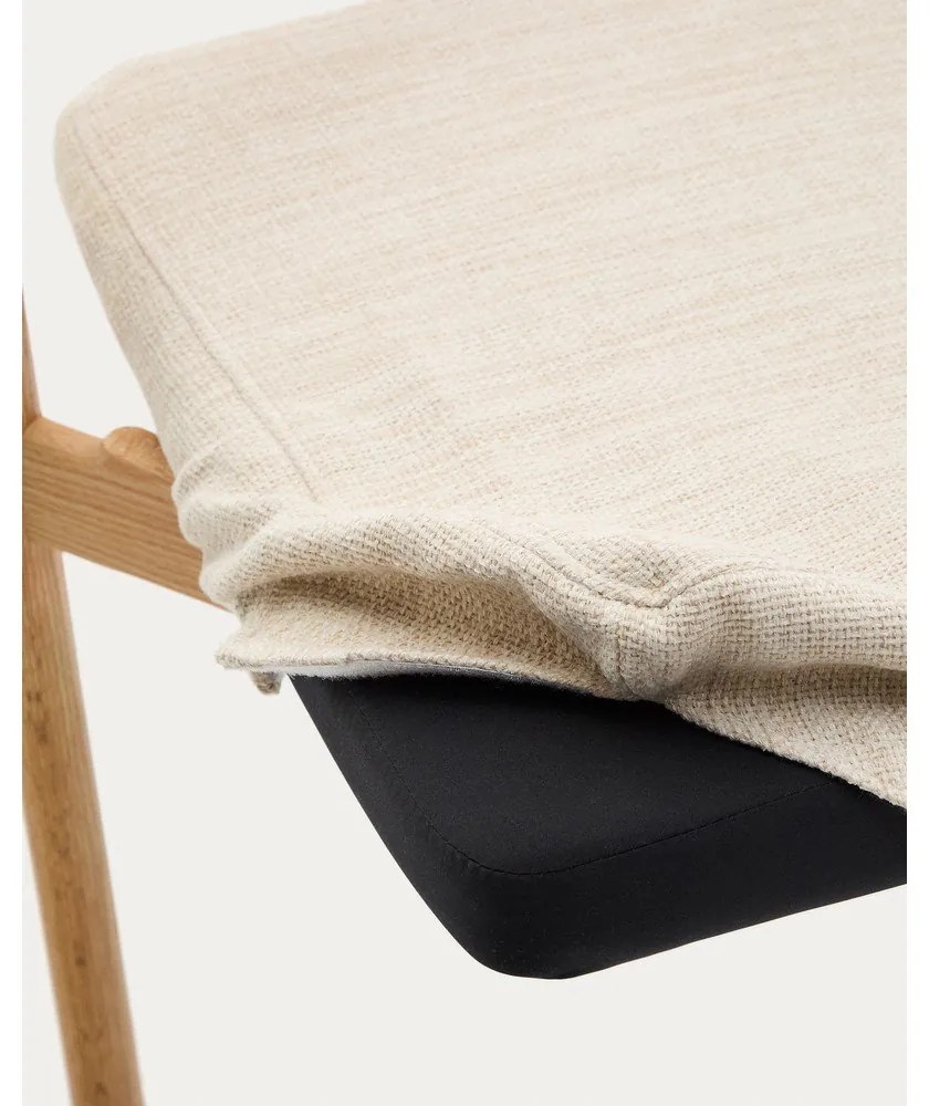 Béžová/v prírodnej farbe jedálenské stoličky Timons – Kave Home