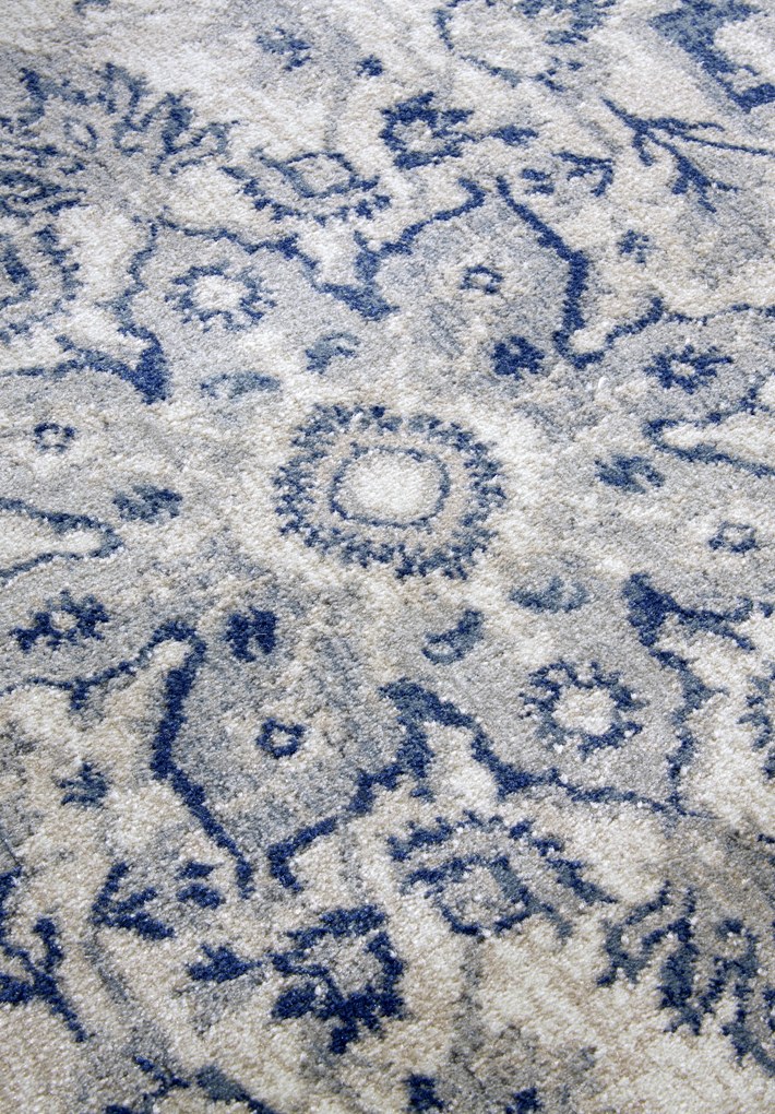 Behúň Villeroy & Boch 106122 Cream, Blue, 80x240, modrá, obývacia izba, Villeroy & Boch