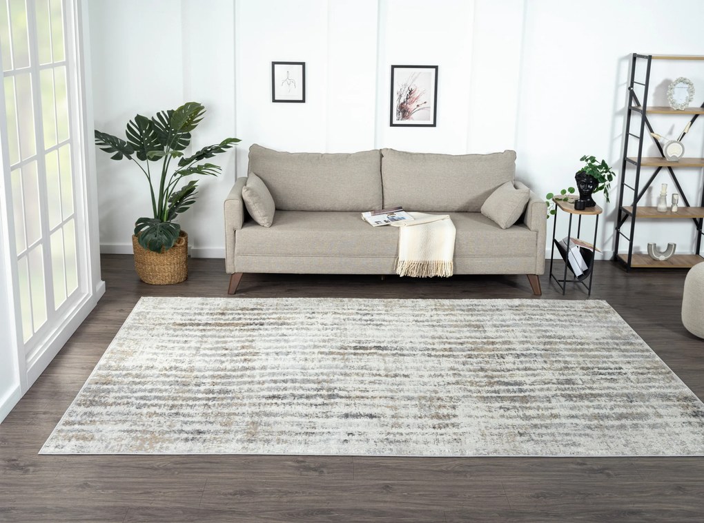 My Flair, Kusový koberec My Soul creme, 160x230, šedá, chodba / predsieň