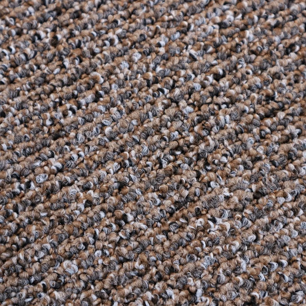 AladinWorld Expres, Kusový koberec Bohemia hnedý, 80x200, hnedá, kancelária