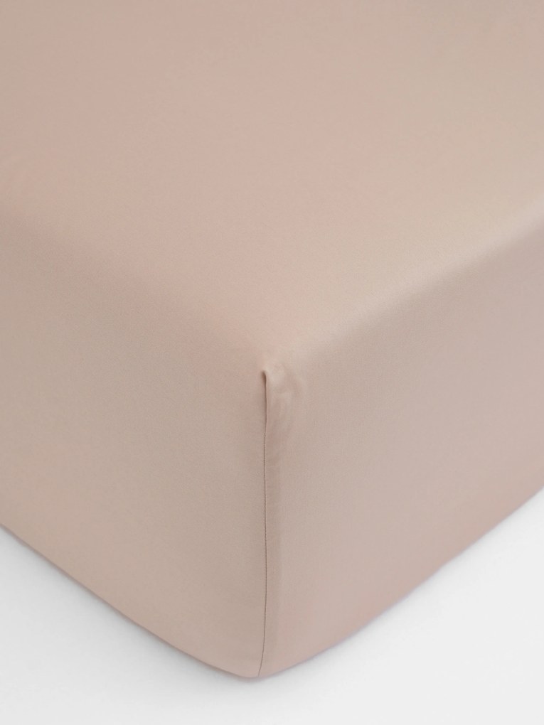 Saténová plachta Diana 140 × 200 cm - cappuccino