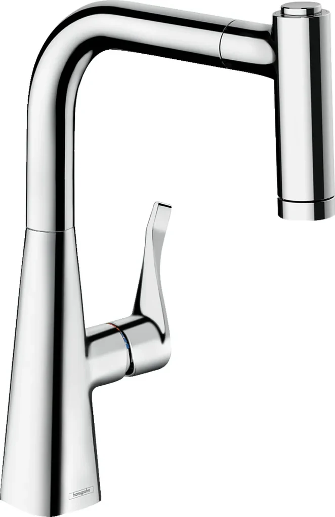 Hansgrohe Metris, drezová batéria s výsuvnou spŕškou, chrómová, HAN-14834000