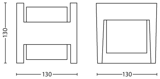 Philips 16459/93/16 - LED Vonkajšie svietidlo MYGARDEN ARBOUR LED/4,5W/230V IP44