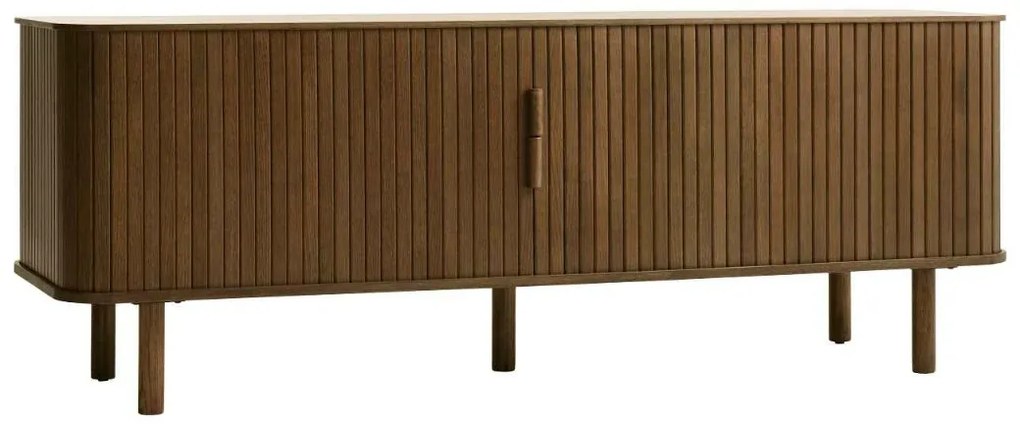 Dizajnový TV stolík Parveen 160 cm dymový dub
