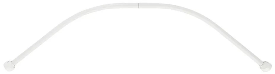 WENKO 19219100 - Sprchová tyč 80x90 cm biela