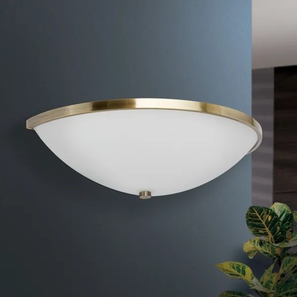 Orion WA 2-1212/1 - Nástenné svietidlo AIDA 1xE14/40W/230V bronz/patina