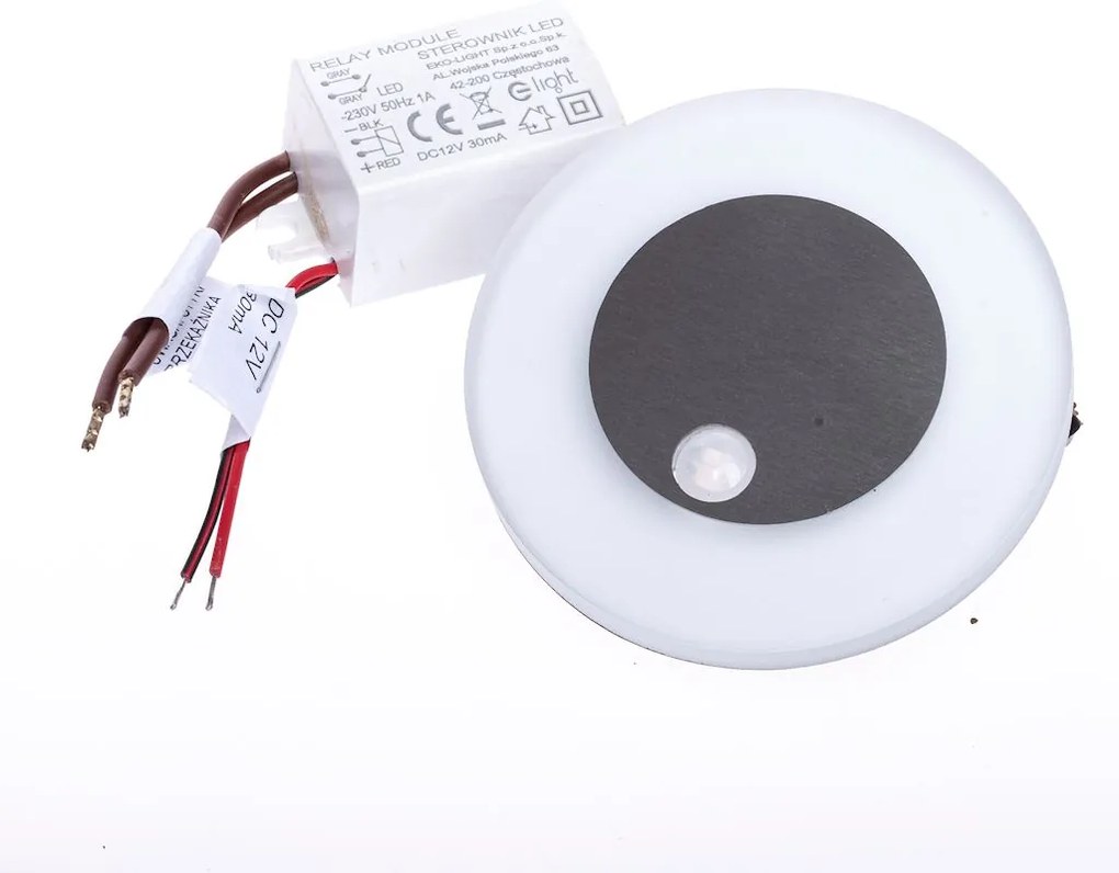 Schodiskové LED svietidlo Oti, 1x LED 0,6w, 3000k, s