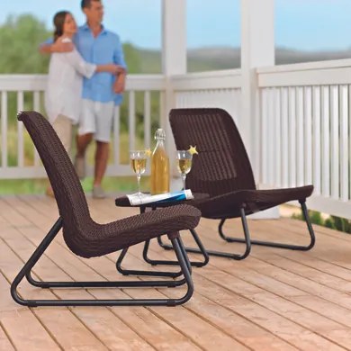 KETER RIO PATIO Set balkónový, hnedá 17197637