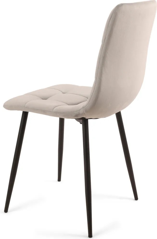 Jedálenská stolička Harry, svetlo šedá látka