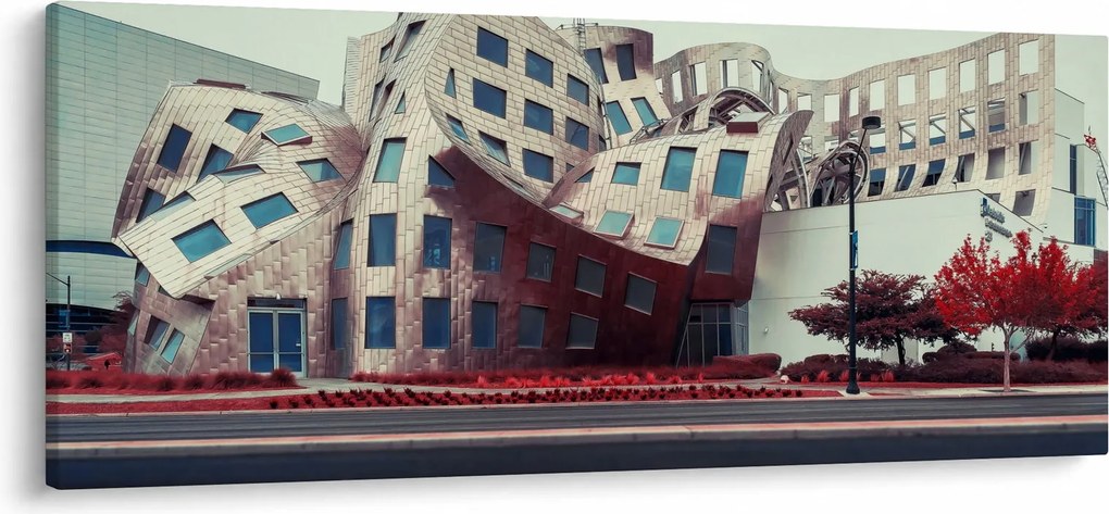 Obraz - architektonická stavba (120x50 cm)