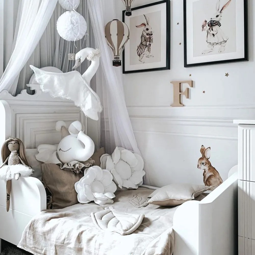 Samolepka do detskej izby sada hviezdy zlatá 3-8cm