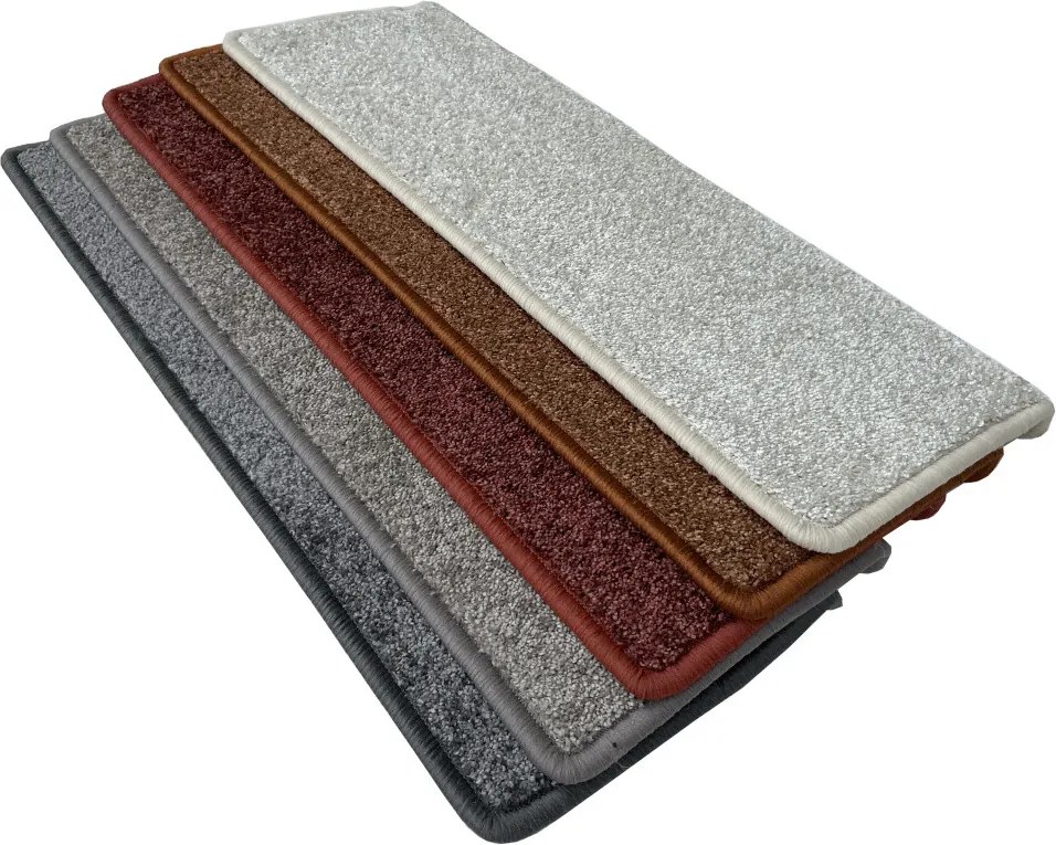 Nášľapy na schody Capri medený obdĺžnik, samolepiaci - 25x80 obdĺžnik (rozmer vrátane ohybu) Vopi