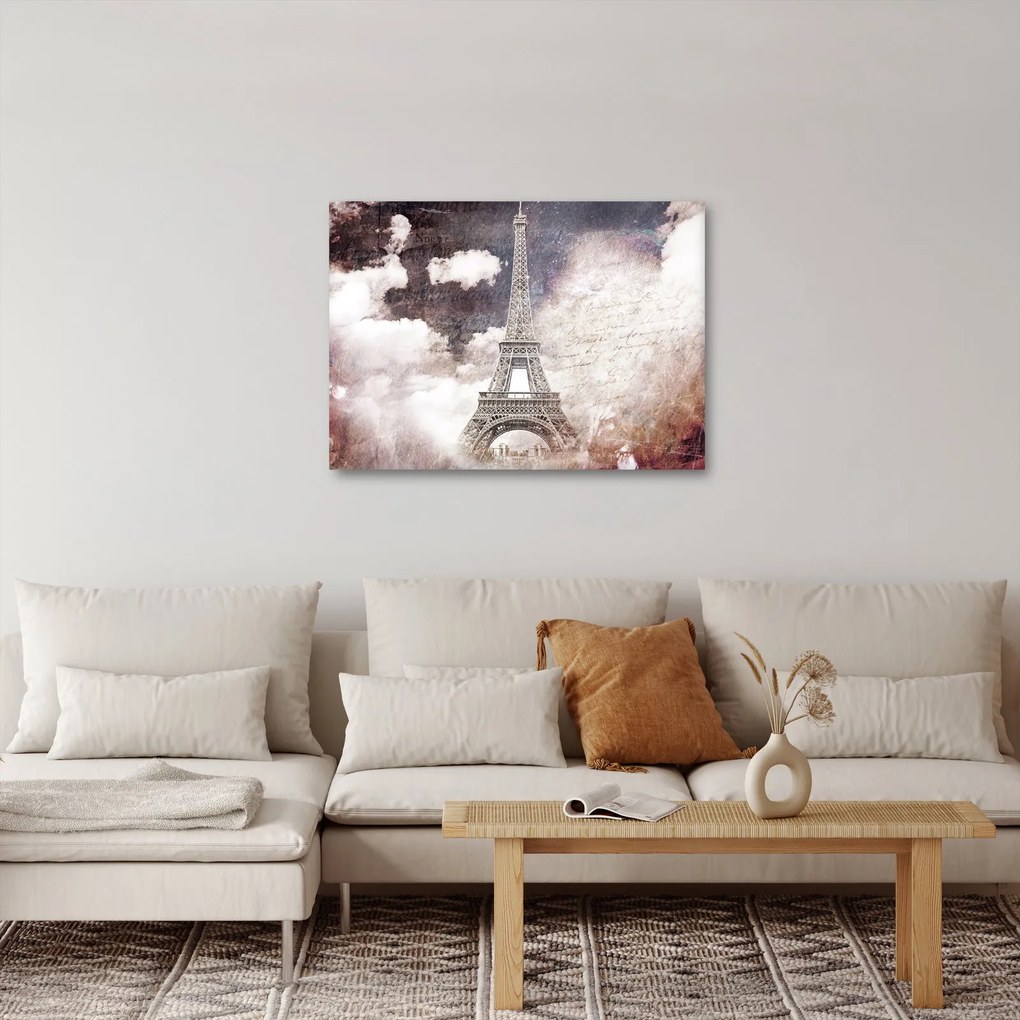 Obraz - Eiffelova veža, Paríž, Francúzsko (70x50 cm)