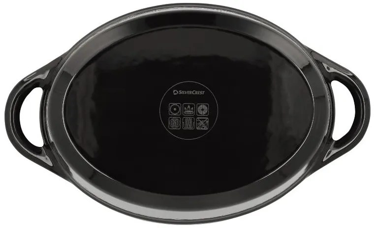 Silvercrest®  Liatinový pekáč, 4,8 l (čierna)  (100393103)