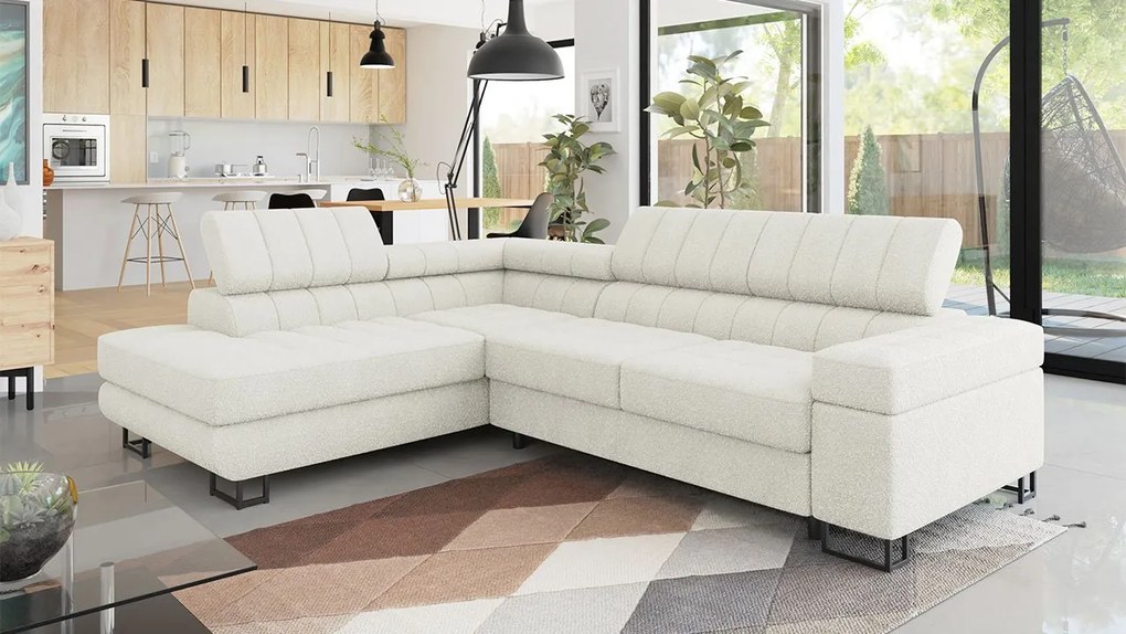 Moderná pohovka Wales Premium, Dostupné poťahy: Sorriso 04, Strana: ľavá