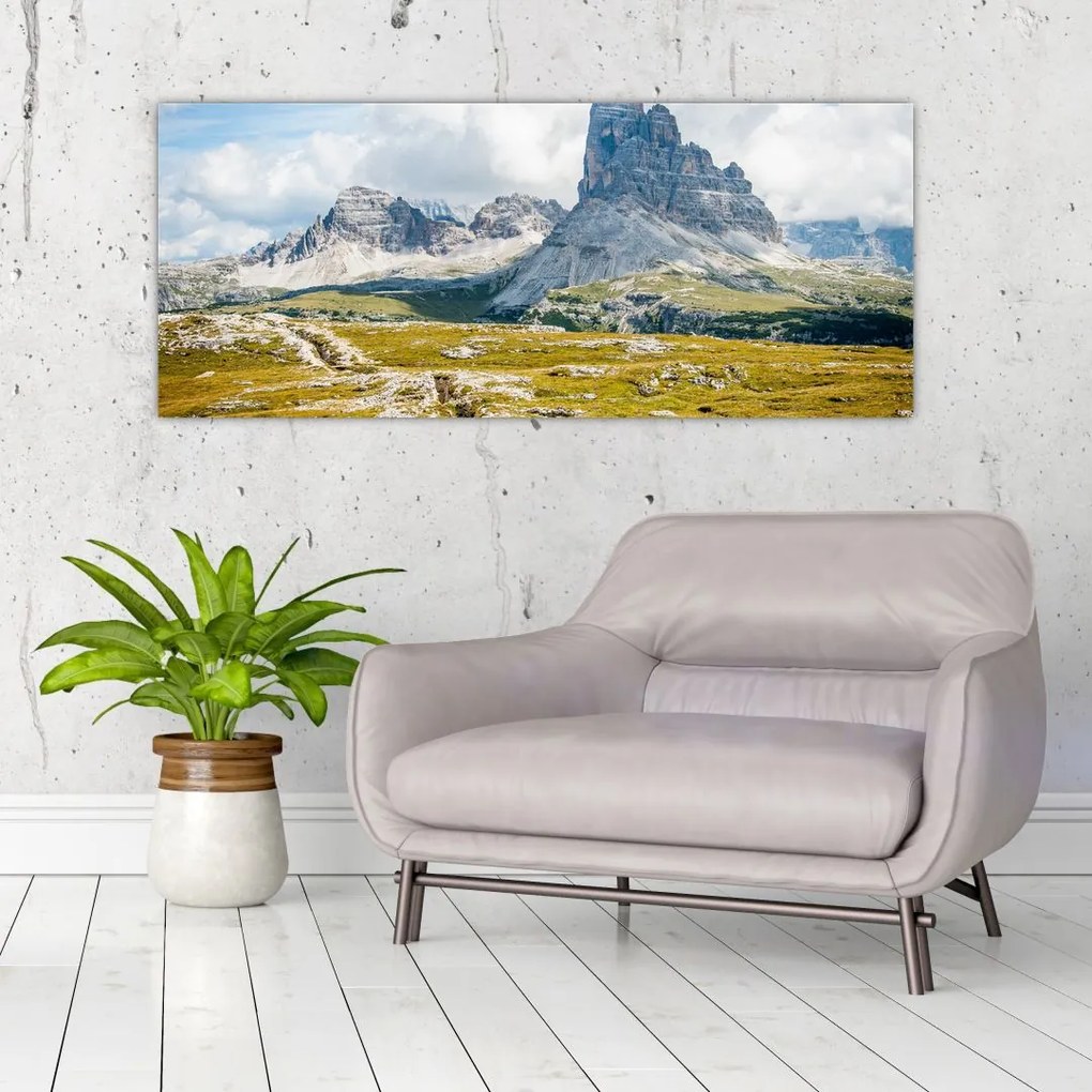 Obraz - Talianske Dolomity (120x50 cm)