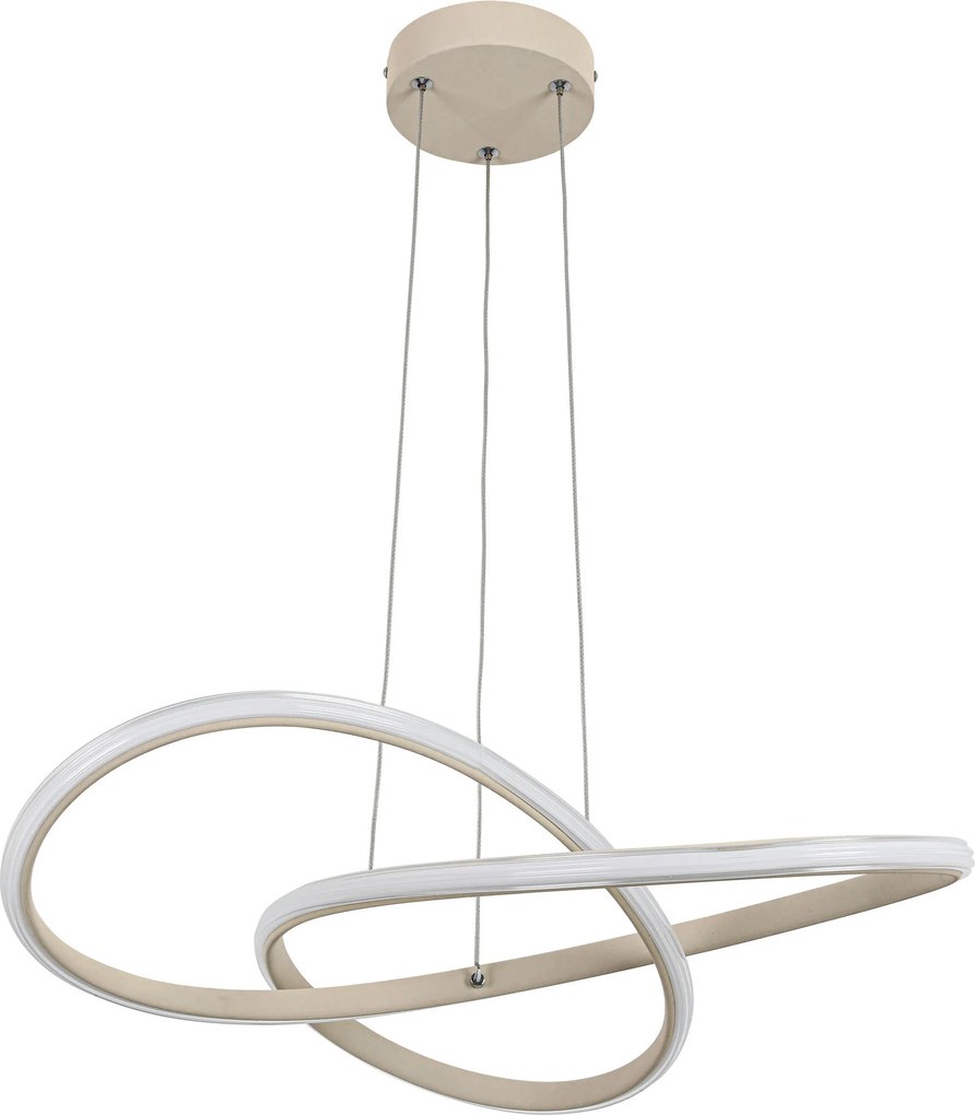 XXXLutz ZÁVESNÉ LED SVIETIDLO, 55/120 cm Novel - Interiérové svietidlá - 008227173401