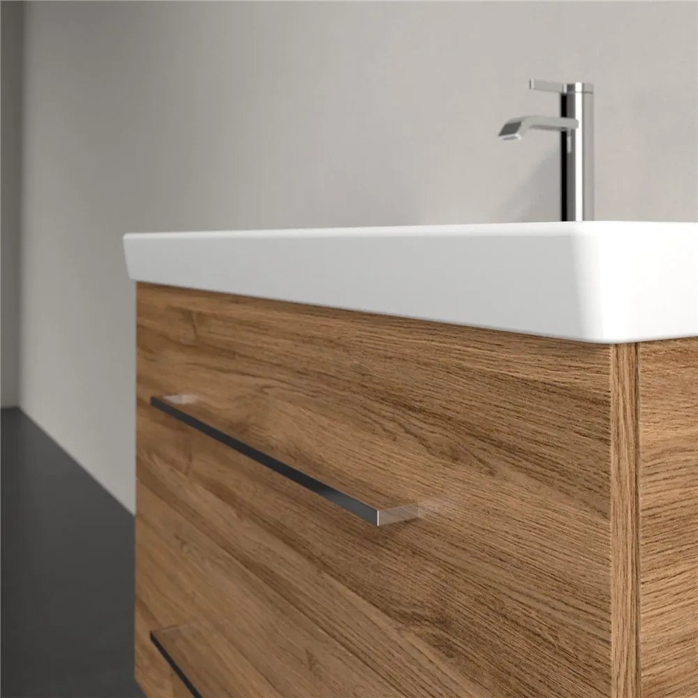 VILLEROY &amp; BOCH Avento závesná skrinka pod umývadlo, 2 zásuvky, 780 x 452 x 514 mm, Oak Kansas, A89100RH