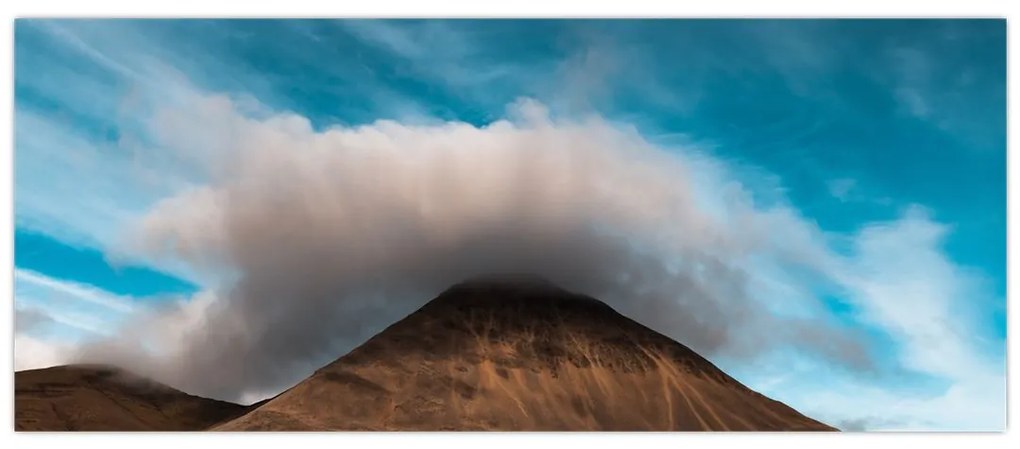 Obraz - Mrak nad vrcholkom (120x50 cm)