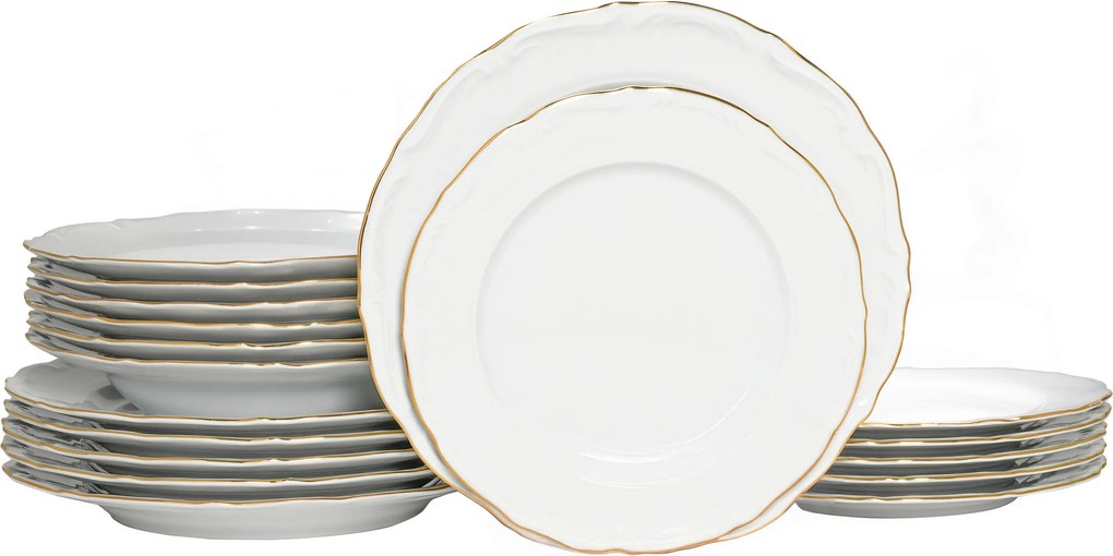 XXXLutz JEDÁLENSKÝ SERVIS Maria Theresia Gold 18-dielne Creatable - Online Only bytové doplnky - 007768059104