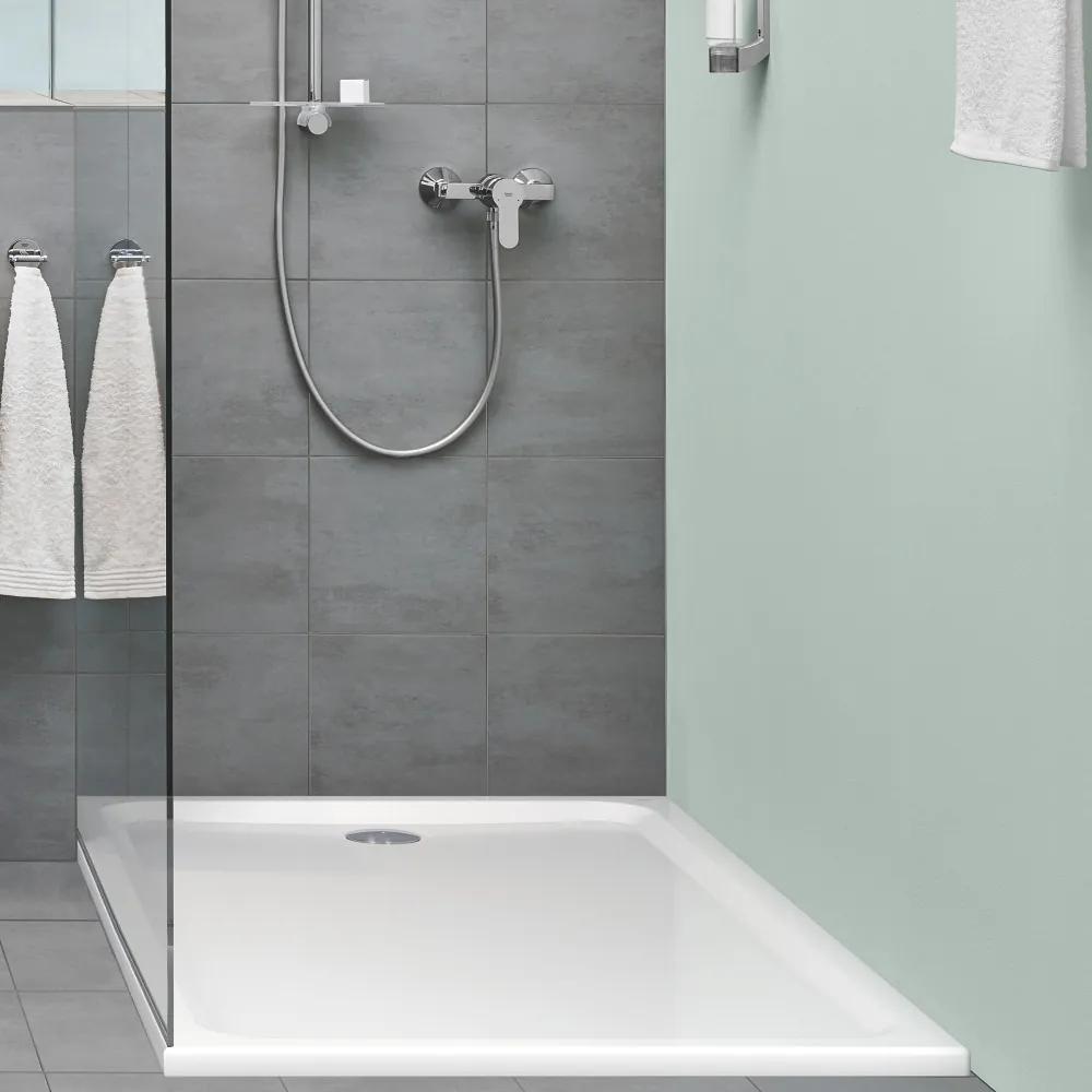 GROHE štvorcová sprchová vanička zo sanitárneho akrylátu, 1000 x 1000 x 30 mm, alpská biela, 39300000