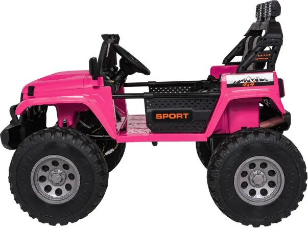 Elektrické autíčko Extreme Sport 4x4 ružové
