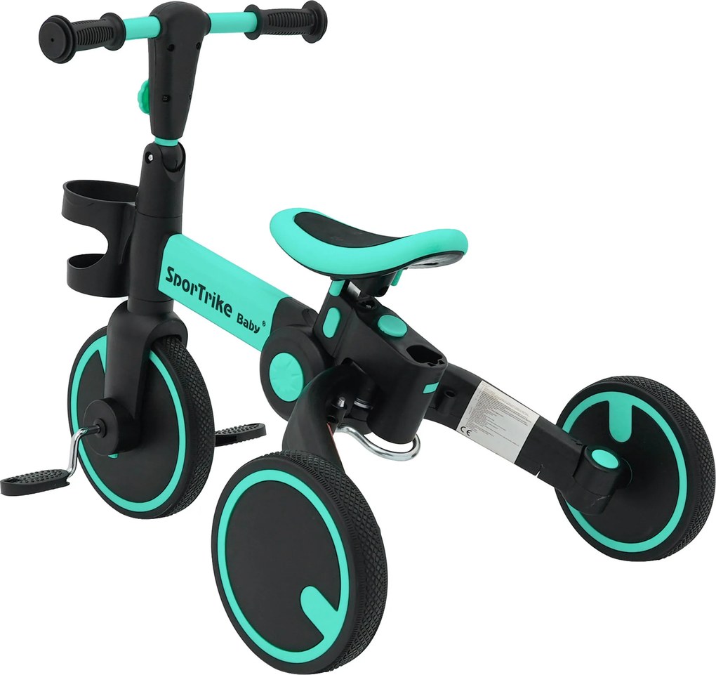 Ramiz Detský bicykel Happy Bike 3v1 Sportrike modrý