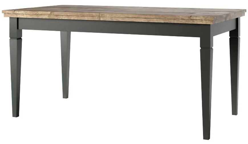 Rozkladací stôl Evora 92 160/240x90cm Dub Lefkas/Zelená