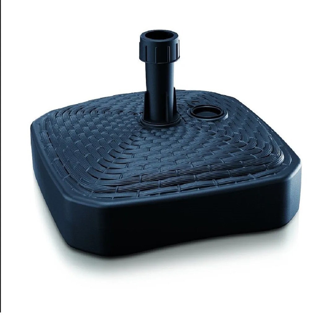 PROSPERPLAST Podstavec pod slnečník hranatý UMBRELLA antracit 39cm