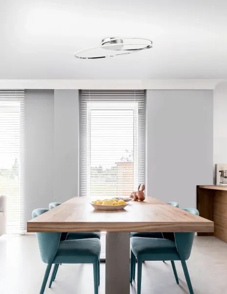 LED stropné svietidlo Viareggio 60 Chrome
