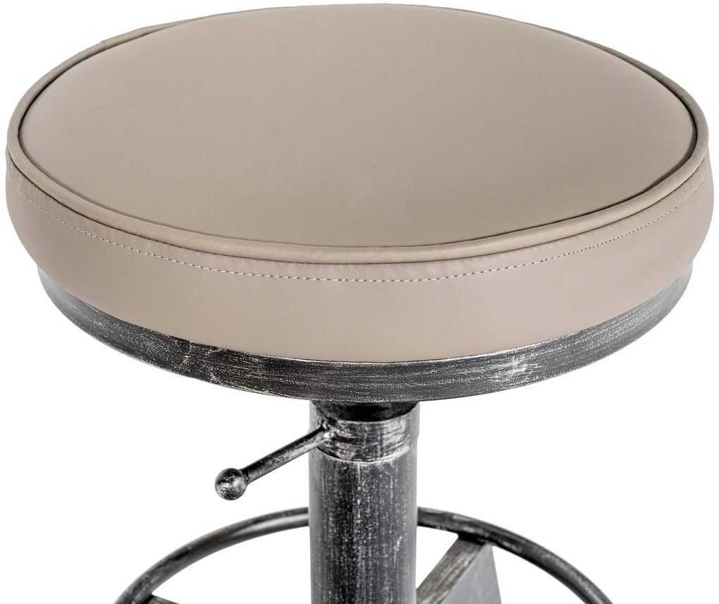 Stolička Destin - antik strieborná