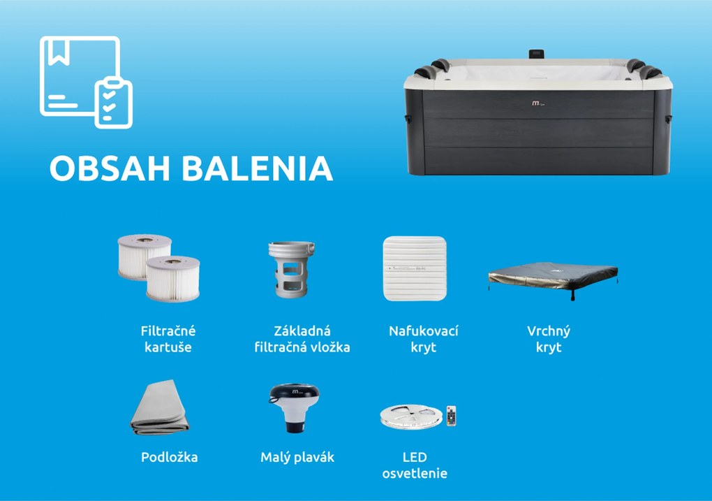 Mspa | Vírivý bazén MSPA Oslo Aero Plus F-OS063WAP | 11400304