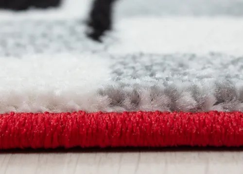 Koberce Breno Kusový koberec KIDS 460 Red, červená, viacfarebná,120 x 170 cm