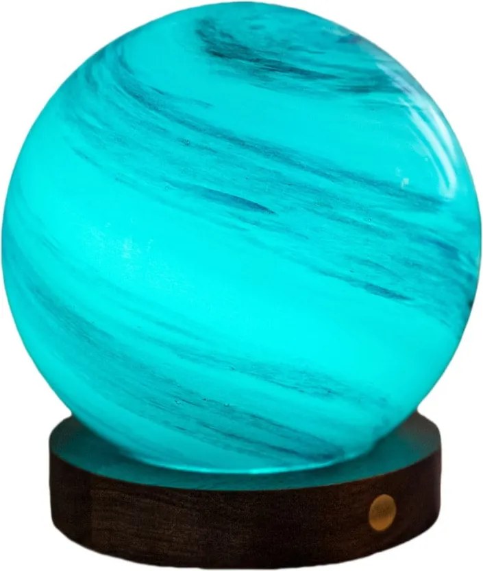 Hnedá/tmavo prírodná svetelná dekorácia na USB ø 8 cm Polar Cloud – Gingko