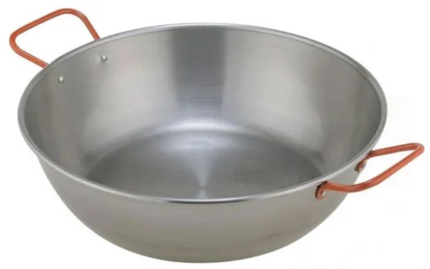 Wok panvica Paella leštená oceľ 55cm 53062