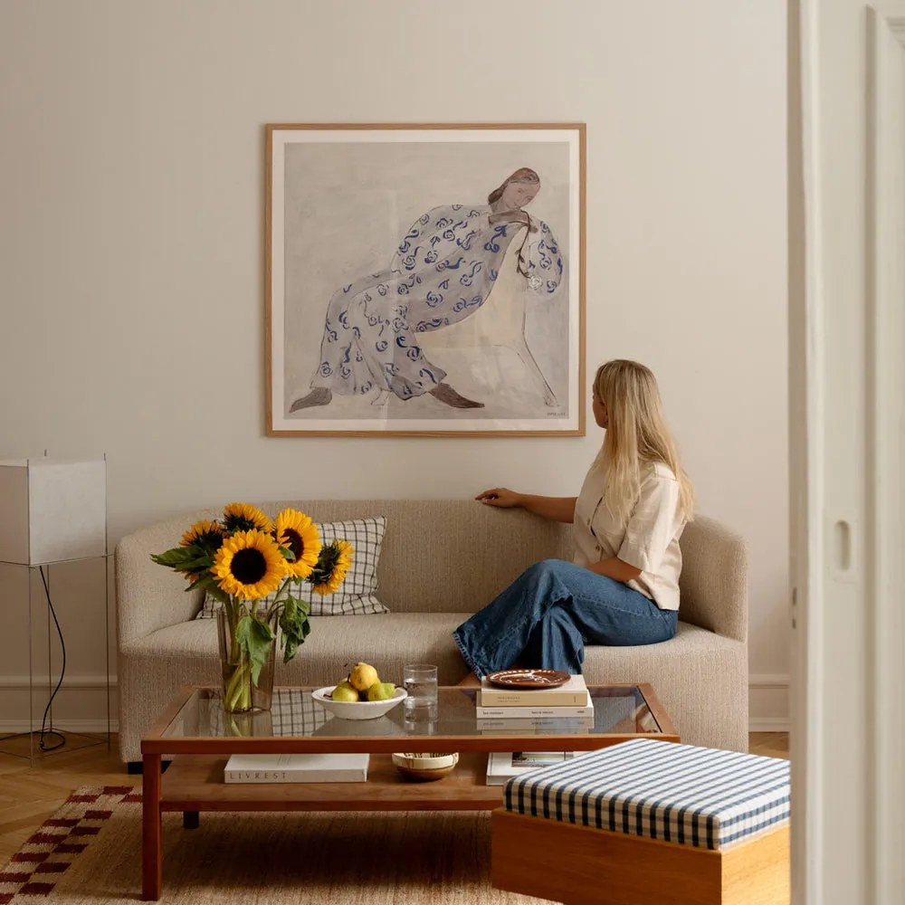 Moikka Plagát Rose by Sofia Lind 100x100cm