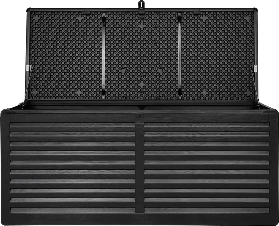 Čierny záhradný úložný box Dubrovnik – House Nordic