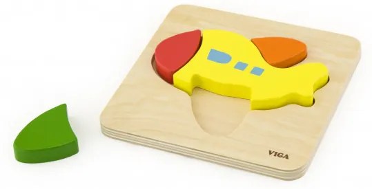 Prvé detské puzzle Viga 50173 lietadlo
