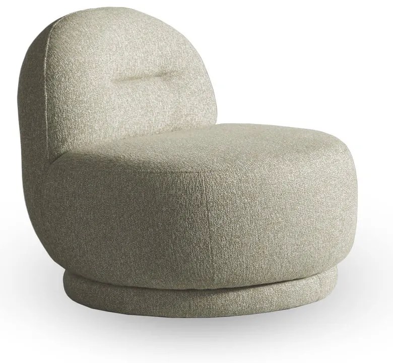 Béžové kreslo Ovo – Miuform