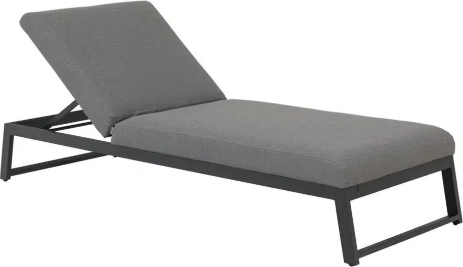 MELIA LIKA-TEX® sivé- luxusné záhradné ležadlo