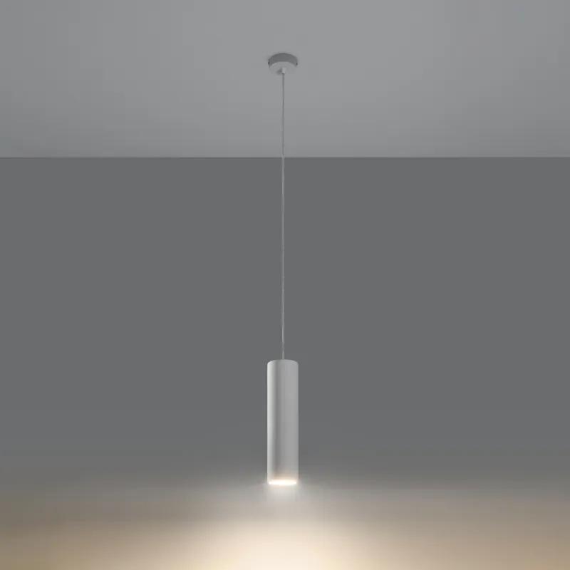 NANCY Závesné keramické svetlo, biela SL.0843 - Sollux